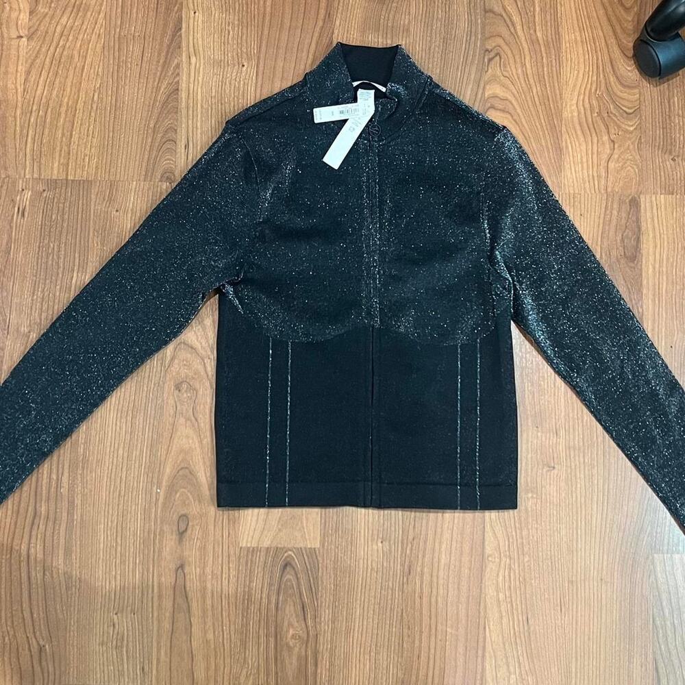 Victorias secret black glitter jacket